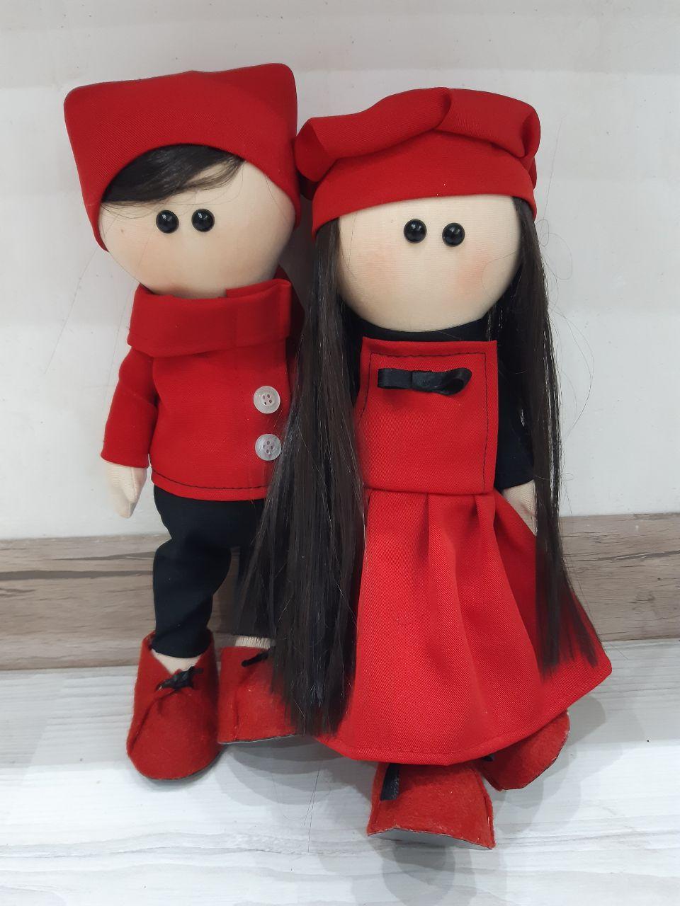 عروسک روسی دختر و پسر